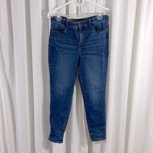 Women’s Size 8 Petite High-Waist Jegging Ankle Length Talbots Jeans